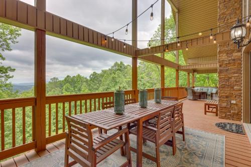 Blairsville House | Luxe Blairsville Cabin with Game Room, Near Hikes