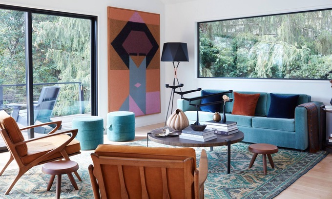 Hudson House | Luxe designer home with heated pool and views!