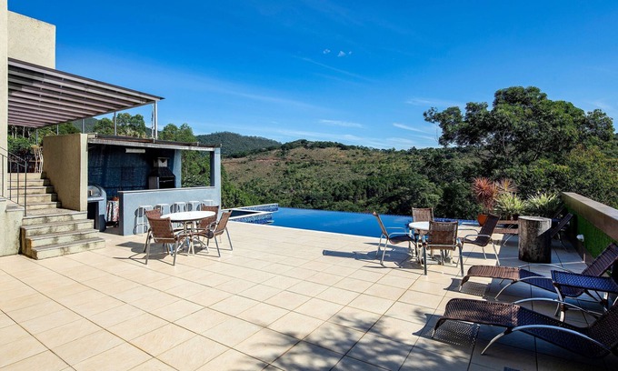 Petropolis Apartment | LuxoBrasil #SE10 Mansion Itaipava 08 Rooms Seasonal Rent