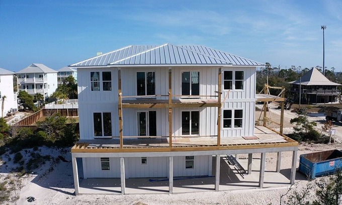 Cape San Blas House | Luxurious new north Cape, private pool/hot tub, elevator, game rm, beach gear