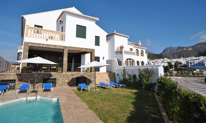 Frigiliana Ski Chalet | Luxurious property with more than 400 meters habitable, private pool and garden.