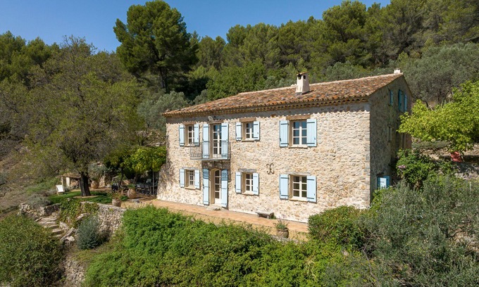 Callas House | Luxurious restored farmhouse with olive grove, swimming pool, and superb views