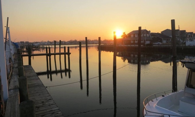 Point Pleasant Beach House | Luxurious Waterfront on Lake Louise! 1 Block from the Beach & Boardwalk!