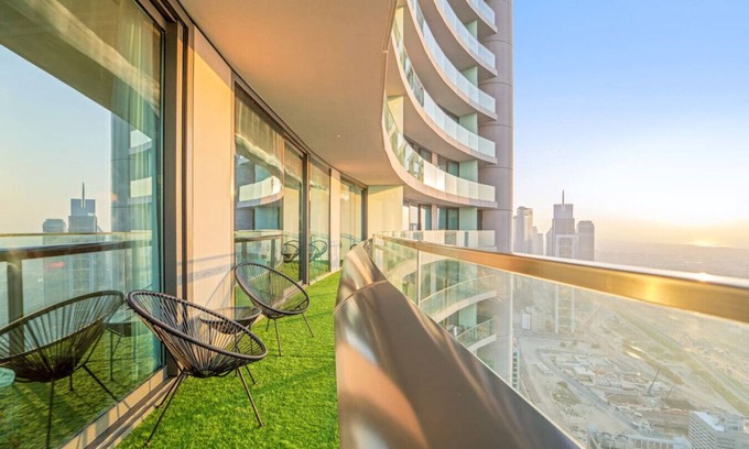 Downtown Dubai Apartment | Luxury 2BR | Skyline Sea View Direct Mall Metro Dining Shops City Walk