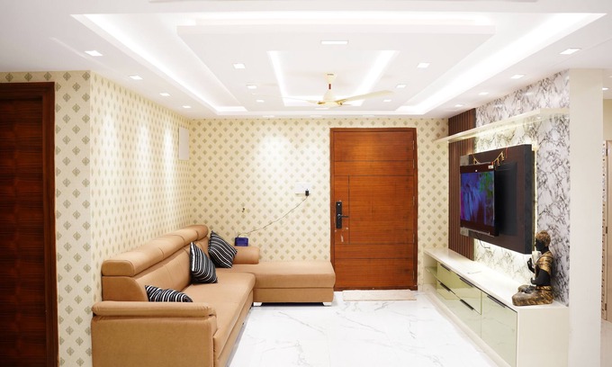 Visakhapatnam Apartment | "Luxury 3BR Apt beside Novotel with Breathtaking RK Beach Views!"