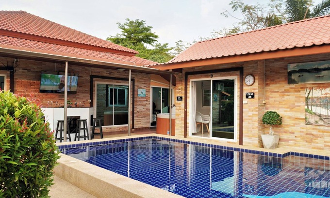 Central Pattaya Villa | Luxury 6BHK Private Pool Villa In Pattaya by - Ozy Stays