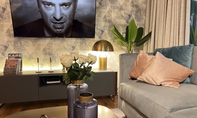 Apoquindo Apartment | Luxury apartment 34th floor luxury district.