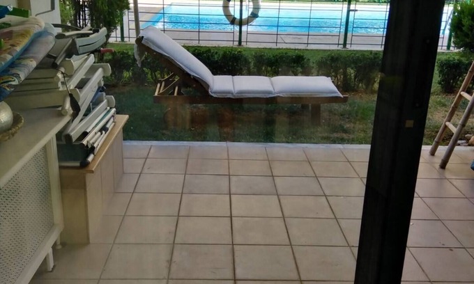 Xylokastron Apartment | Luxury Apartment with Pool View