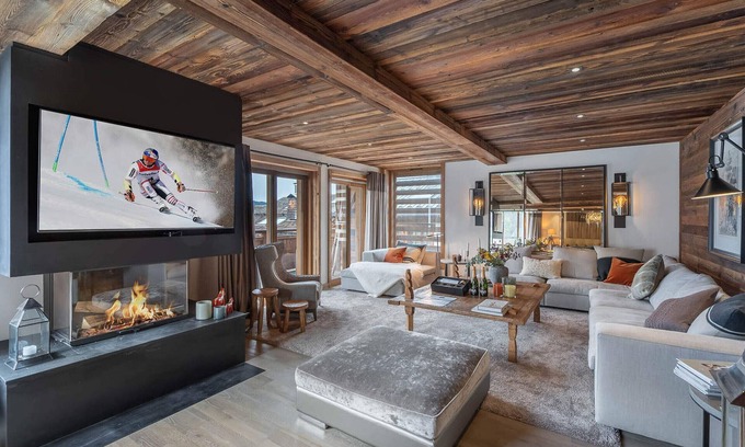 Meribel Village Apartment | Luxury Apartment with Sauna, Near Slopes and Amenities