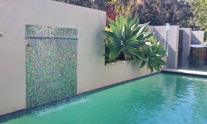 Pottsville House | Luxury Creekfront Home With Private Pool & Courtyard