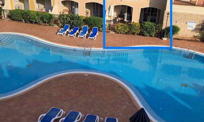 Palm-Mar Apartment | Luxury duplex apartment with 2 large terraces south-west orientation,heated pool