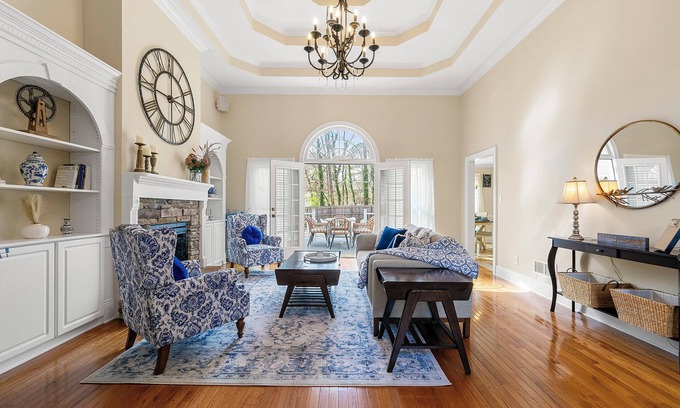 Lawrenceville House | Luxury Family Retreat w/Theater, Game Room, Playroom, Fire Pit & Fenced Yard