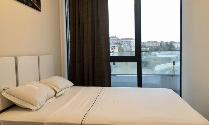 Esenyurt Apartment | Luxury flat with Sea & City view - Gym & Parking ( EMP 93 )