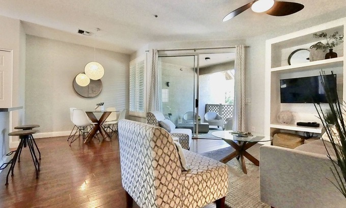 Val Vista Lakes Condo | Luxury furnished ground floor condo in Val Vista Lakes next to clubhouse