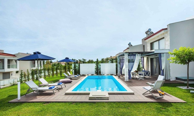 Pefkochori Villa | Luxury Halkidiki Villa | Premium 3 Bedroom Villa | Private Pool | Pefkochori