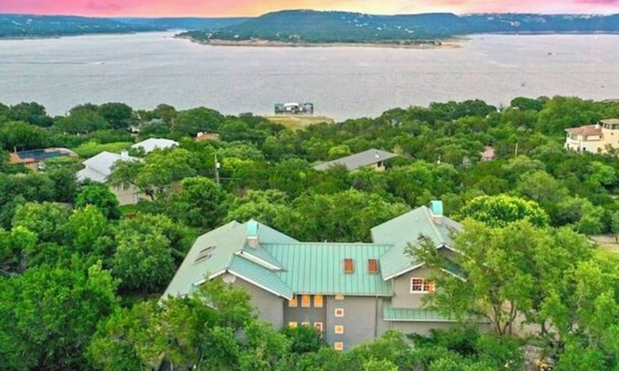Travis Landing House | Luxury Lake Travis Retreat with Pool, Hot Tub & Stunning Views