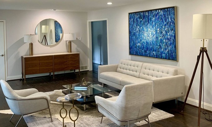 Northwest Dallas House | Luxury Modern Home with Pool near Galleria