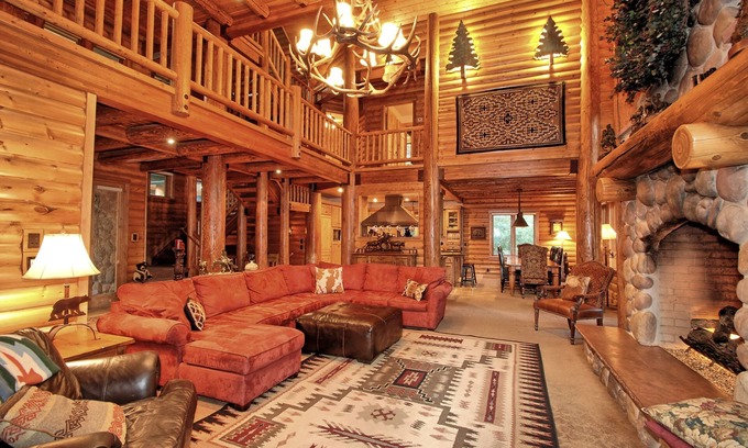 Sundance Cabin | Luxury Mountain Home. Hot Tub, 6 Bedrooms, 5.5 Bath, Theater, Steam Rm, Sauna
