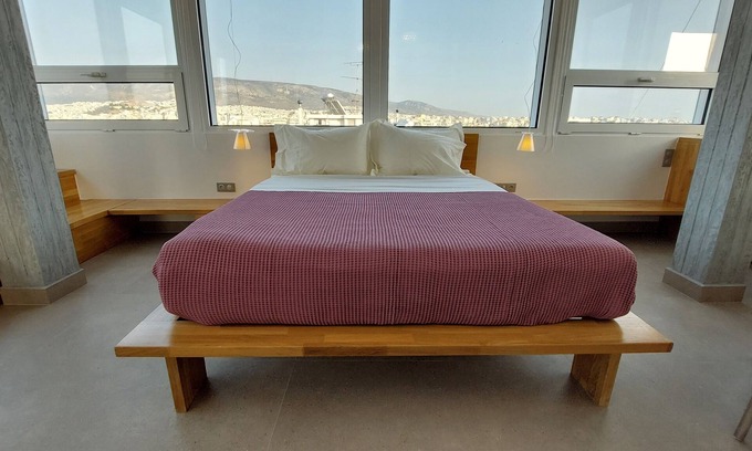 Kallithea Apartment | Luxury Penthouse | 360° Acropolis & Sea Views