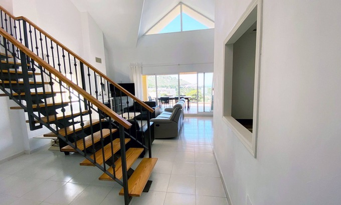 Diputacion de Rincon de San Gines Apartment | Luxury Penthouse Los Olivos 3 bed Front line Sea Views sleeps 6 La Manga Club