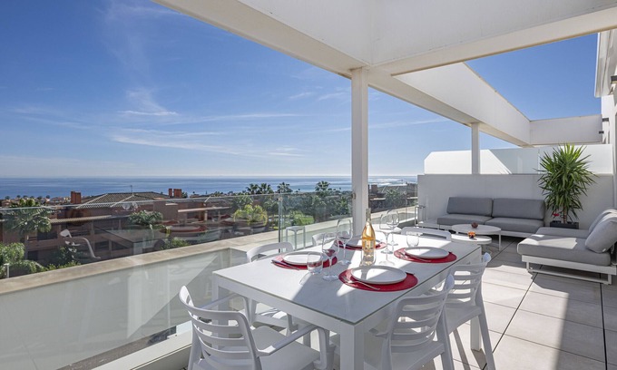 Marina de Casares Apartment | Luxury Penthouse with Seaview & Golf 5010