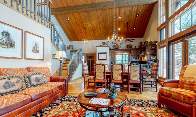 Jackson Hole Cabin | Luxury & secluded cabin w/furnished deck, wood fireplace, mountain & river views