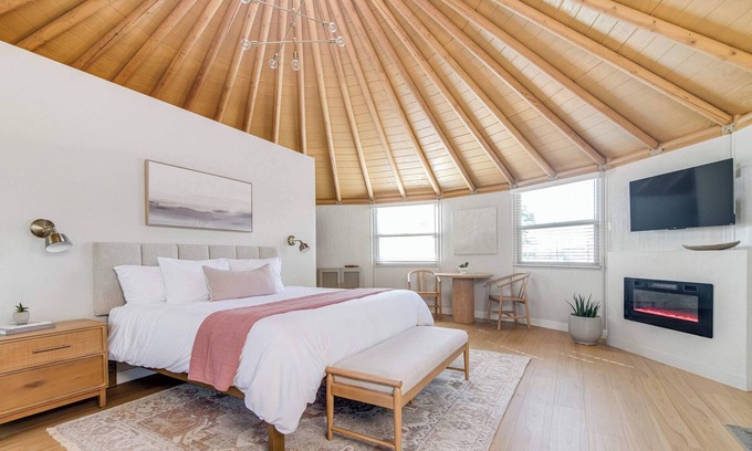 Fredericksburg House | Luxury Yurt in Texas Wine Country