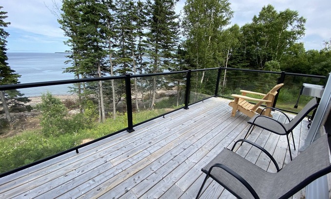 Victoria Subd. A House | Magical Modern Beach House on Bras D'or Lakes/Surround Deck/Newly Built
