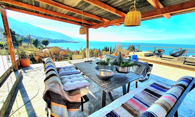 Kamena Vourla Villa | Magical View, Villa Asproneri, Kamena Vourla