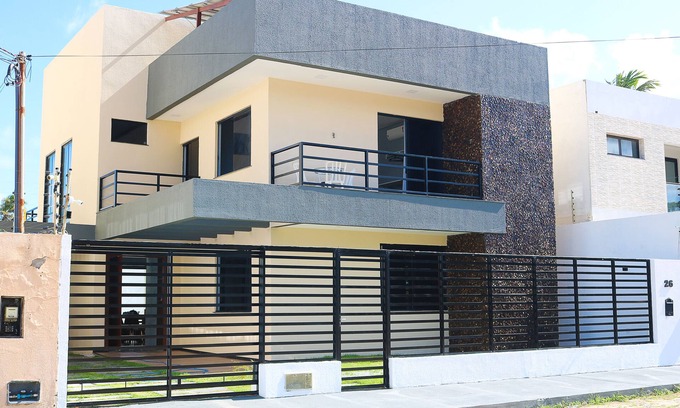 Atalaia House | Magnificent house on Aruana beach with swimming pool and barbecue area