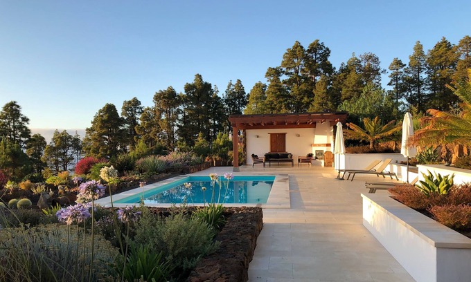 Puntagorda Villa | Magnificent property with lots of charm & comfort - private pool, fitness house, sauna