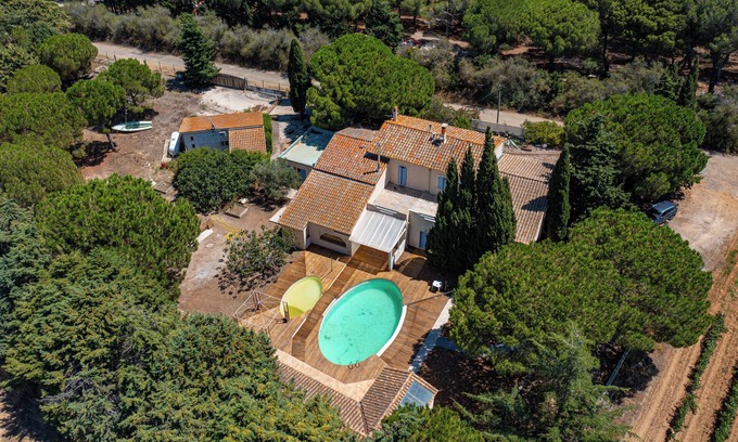 Vendres Villa | Magnifique Villa Entourée du Vignoble de la Yole, Chez Pierre