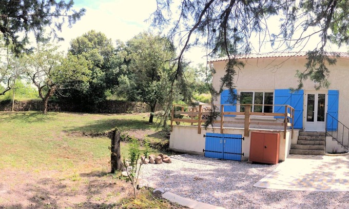 Camplong House | Maison à 20mn de Lamalou-les-Bains "pour Cure Thermale" Forêt Dominale. Rivière