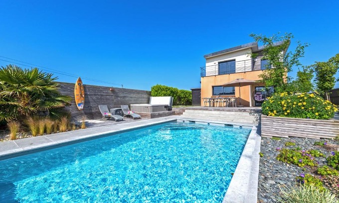 Plouguerneau Villa | Maison avec piscine spa - Ti Laouen