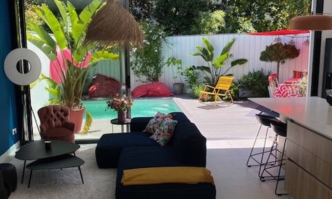 Cauderan House | Maison Avec Piscine Proche du Parc Bordelais