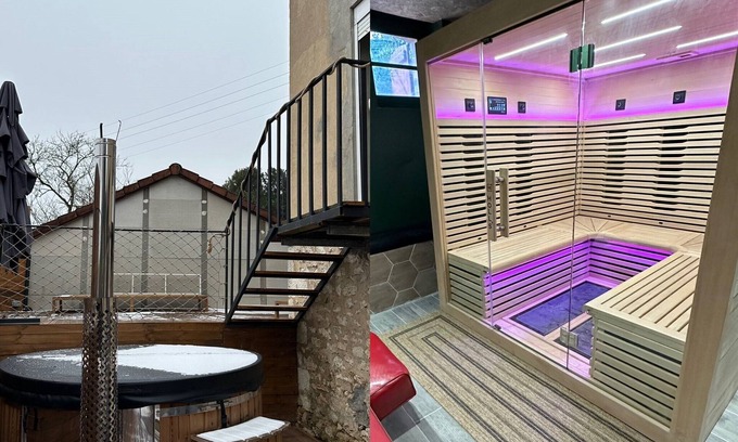 Ferrieres House | Maison Bien-être Avec Bain Nordique et Sauna