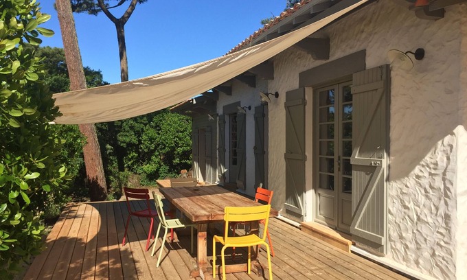 Cap-Ferret House | Maison Cap Ferret Center - 6 bedrooms - Completely renovated - 150 m from the market