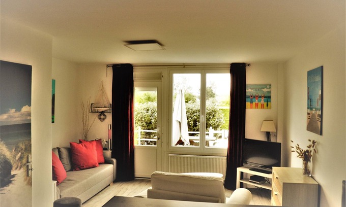 Hermanville-sur-Mer Condo | Maison de Bord de Mer, à 5mn de la Plage et des Pistes Cyclabes