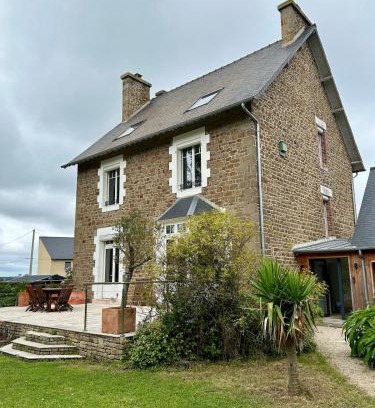 Quelmer - La Passagere House | Maison de charme 4 chambres, vue Rance et jardin