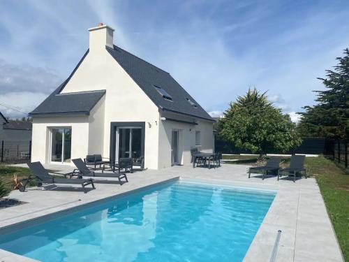 Saint-Gildas-de-Rhuys House | Maison Ty Rhuys avec piscine