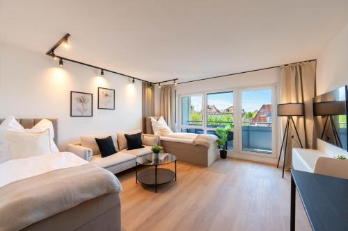 Ludwigsburg Apartment | Malu Rooms - im Zentrum, Kostenloser Parkplatz, Balkon, Netflix, 24h Checkin