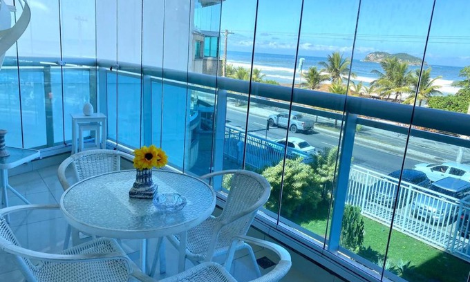 Barra da Tijuca Apartment | MARCOLINI - Luxo Vista Mar - Praia do Pepê