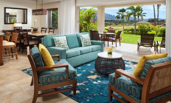 Lihue Villa | MARRIOTT'S KAUAI LAGOONS. Available Sun, Feb 4, 2024 - Sun, Feb 11, 2024