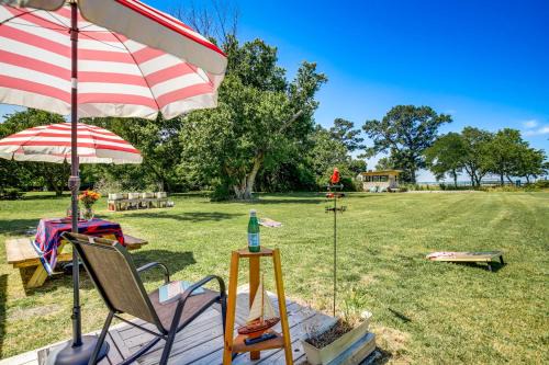 Deal Island House | Maryland Retreat Walk to Bay, Beach and Boat Ramp!