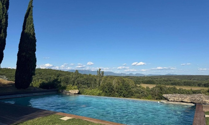 Reauville Other | Mas with swimming pool and exceptional view of Mont Ventoux and Château de Grignan