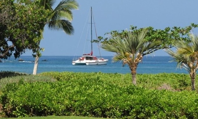 Kamuela Villa | Mauna Lani Terrace Oceanfront - J102 Condo - Easy Beach Access