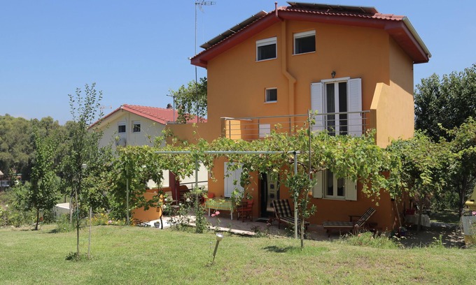 Preveza Villa | Mediterranean Ionian villa, at the 25km long beach 10 min from Aktion airport.