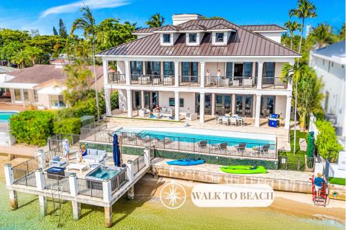 Harbour Inlet House | Mega Yacht Views Private beach Heated pool Harbor Inlet area Harbourview Key VlLLAS