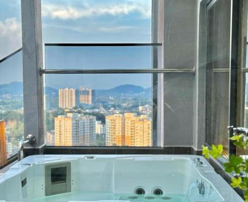 Taman Melaka Raya Apartment | Melaka Imperio JACUZZi 7pax-Jonker 2 bedroom By De George