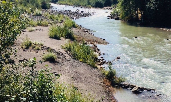 Mount Hood Village Cabin | Million Dollar Sandy River View On Beautiful Mt. Hood!